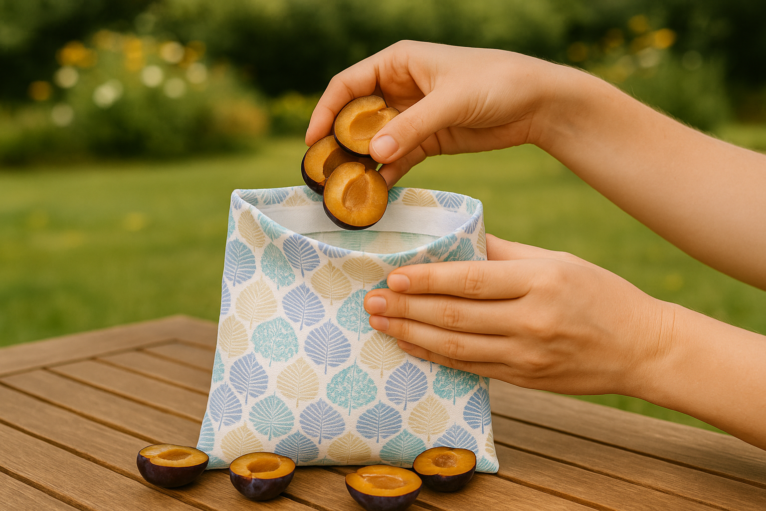 pochette alimentaire lavable pour congélateur et frigo